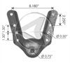 Front of Rear - Ford Leaf Spring Hanger - M979